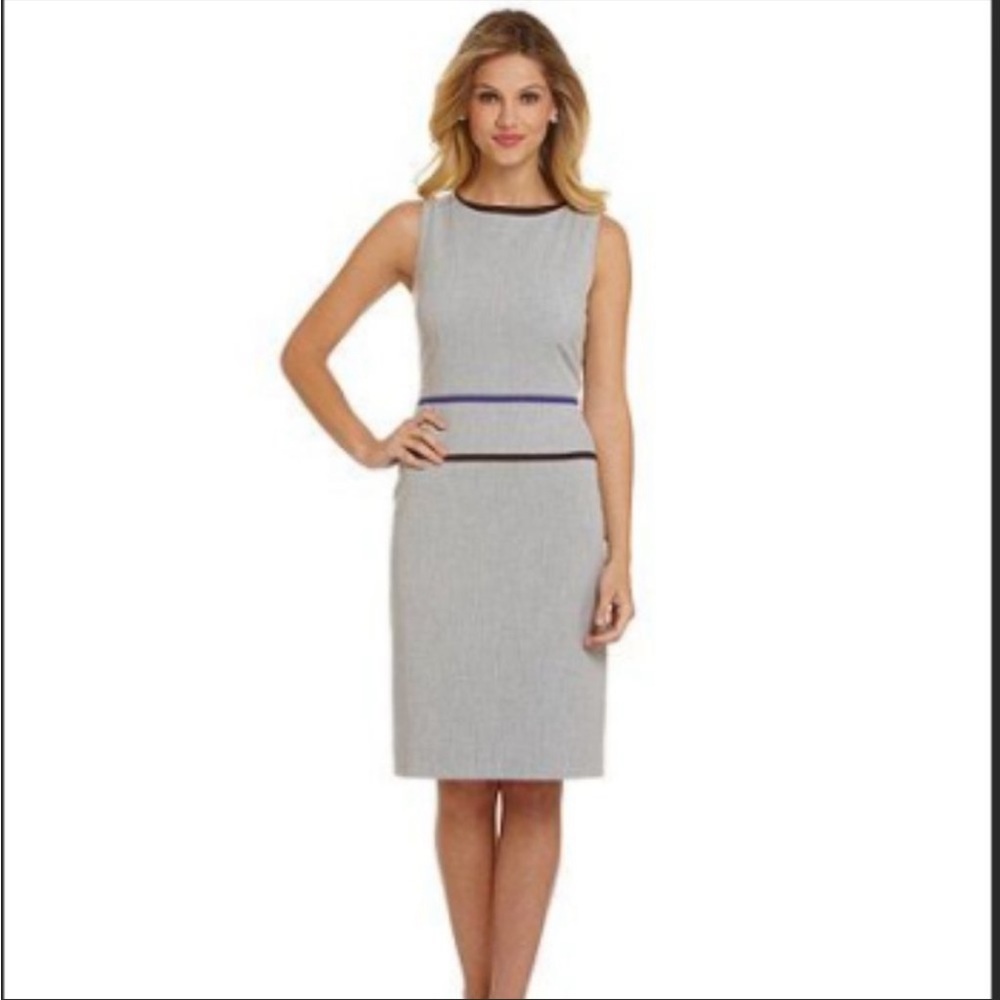 Antonio Melani Grey Hana Sheath Dress